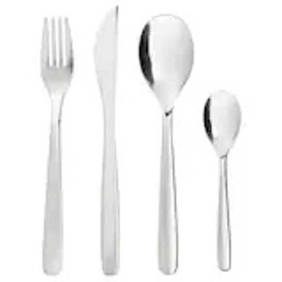 KEA Mopsig 16-Piece Stainless Flatware Utensil Set Feast Ready Squad - Picture 1 of 3